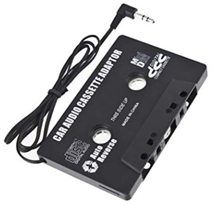 Kylewo Adattatore per autoradio per Auto MP3 Adattatore per Cassette per Cassette CD Adattatore per Cassette MP3 con Jack da 3,5 mm per Lettore MP3 MP4 Phone