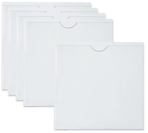 Guagua 5Pack Square Permit Holders Parking Permit Holder Pack of 5, 10.5 x 10.5cm