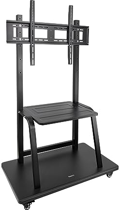 TOOQ FS20101M-B - Supporto da pavimento COLOSO con rotelle per schermi da 37 a 100 pollici