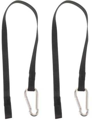 POPETPOP 2 Piezas cinturón extensión Gimnasio Accesorios para Gym Accesorios Gym Barra tracción bíceps Correas Gimnasio Cuerda tríceps Tira hacia Abajo del Cable