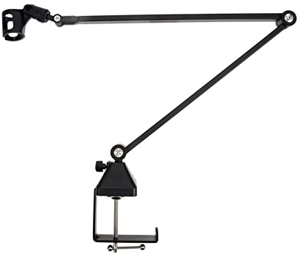 1 Satz Mikrofonarm, Schreibtisch-Mikrofonständer, Tisch-Mikrofonständer, Desktop-Ständer, Mikrofon-Schreibtischklemme, Mikrofonarmständer, Mikrofon-Aufhängungshalterung, Klemme für