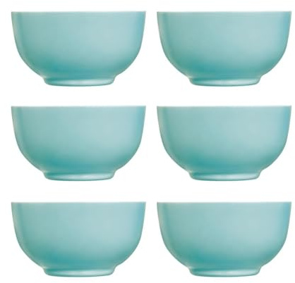 Luminarc Set de 6 boles Diwali de vidrio opal 14,5 cm