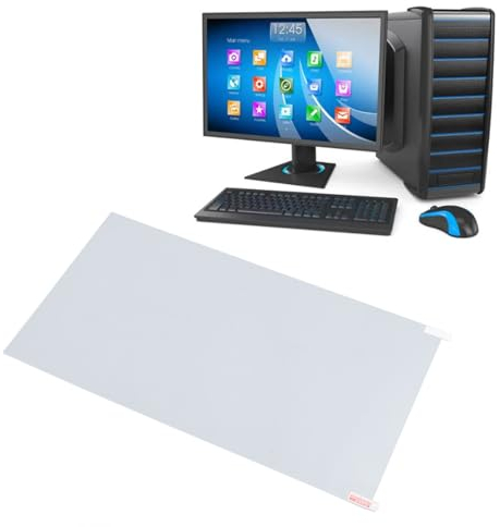 Annadue Pellicola Salvaschermo da 20 con Blocco della Luce Blu, Pellicola Salvaschermo per PC Anti Luce Blu, Pellicola per Schermo con Filtro Luce Blu per Monitor di Computer Desktop