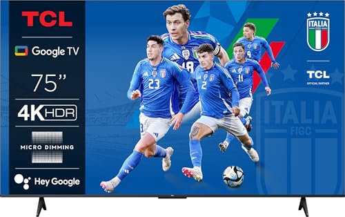 TCL TV LED 75P61B 4K HDR10+ Google TV