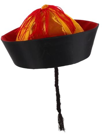 ifundom Chapeau D’eunuque Chinois Ancien pour Garçon et Filles D’environ 10