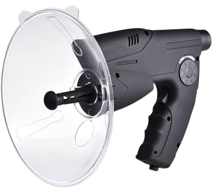 Microphone directionnel parabolique | Dispositif bionique d'écoute d'oiseaux en Plein air 8X - Dispositif d'observation et d'écoute de la Nature pour Les et Les Adultes