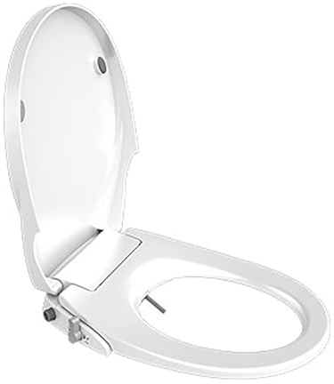 Sedile for bidet con doccetta regolabile for WC allungati, ugello for WC ad acqua fredda