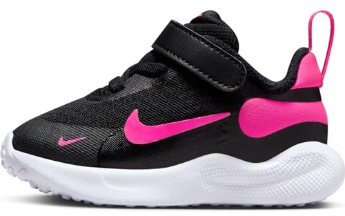 NIKE Revolution 7, Sneaker, Black Hyper Pink White, 22 EU