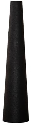 Schwarze Keramik-Vasen – kleine Mini-Blumenvase aus Glas für Heimdekoration – dekoratives Blumenmuster