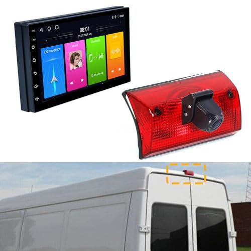 7 Zoll Android Autoradio mit Navi+Bremsleuchte Rückfahrkamera für Mercedes Freightliner Sprinter 2500 3500 Dodge Cargo Van LT MK II 2DL 2DM 2DA 2DB Sprinter W901 W902 W903 W904 2-T 3-T 4-T