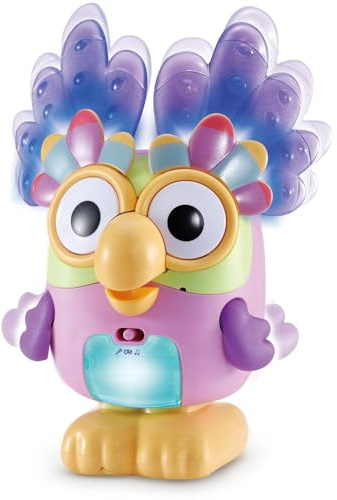 VTech - ¡Baila con Charlatán! Mascota Electrónica de Bluey, Juguete Niños +3 Años, Loro Parlanchín Que Graba y Repite Tu Voz, Juego de Memoria con Luces, Música y Baile, Versión ESP