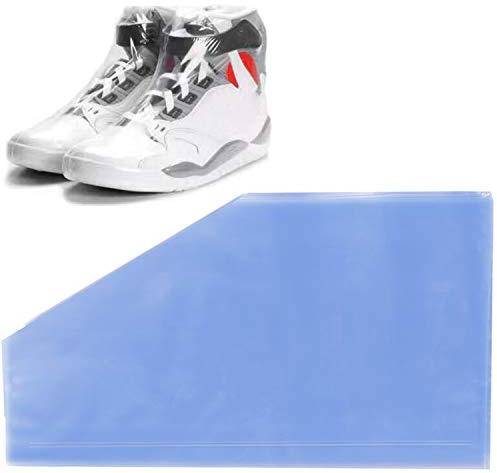 Shoe Shrink Wrap Bags,50 Pcs Sneaker Shrink Wrap Bags Large Shoes Protector for Men Women Effectively Avoid Yellowing 10x17.7 inches