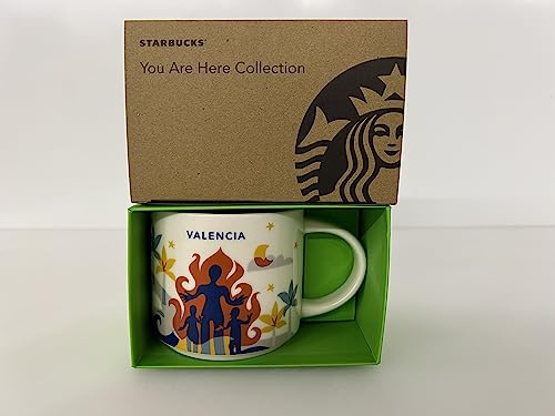 Starbucks Valencia (Spanien) Kaffeetasse YAH You Are Here, 400 ml