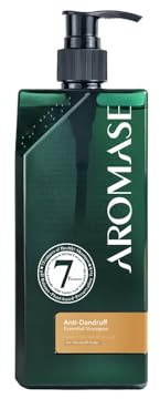 AROMASE Essential Anti-Dandruff Mjällschampo förhindrar klåda och irritation, effektivt mot fet och kliande hårbotten, mjäll, hudirritation och seborrheisk dermatit – 400 ml