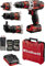 Einhell TE-CD 12/1 3X-Li Cordless Drill Driver With Battery And Charger | 30Nm, 2-Speed Gearing, 10mm Drill Chuck, 90° Angle Attachment, LED Light | Combi Drill Set With 39 Piece Drill Bit Set