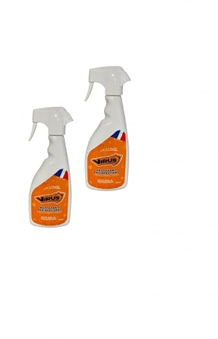 Nettoyant bactéricide toutes surfaces - Venteo - Orange - Adulte - Nettoyant à traitement virucide et fongicide - Lot 2-750ml