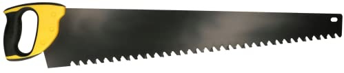 KOTARBAU® Scie à béton cellulaire manuelle 700 mm 34/17 dents / dents en métal dur Scie à main pour béton cellulaire Matériau de construction trempé