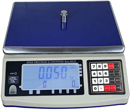 Balance électronique multifonctionnelle, balance de comptage en acier inoxydable, adaptée aux magasins, supermarchés, magasins de fruits et légumes, Etc.