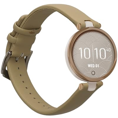 kwmobile Bracelet Compatible avec Garmin Lily Sport - Bracelet de Rechange en Cuir Véritable pour Fitness Tracker