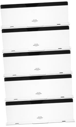 EXCEART 5St Computer-Forum office organizer büro organizer Büro Zubehör Notizblöcke Notizblock Monitorplatine aus Acryl Memoboard überwachen Memorandum Notiztafel Haftnotizen Rechner
