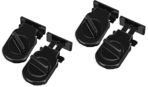 Angoily 4 Stück Fensterzusatzverriegelung Türstopper Sicherheitsfensterschlösser fensterriegel fensterschloss Fenster sperrt Fensterschlösser für zu Hause Gummi