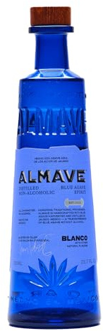 Almave Blanco - Spirito di agave blu analcolico - La prima alternativa alla tequila premium realizzata con agave blu - Realizzato a mano a Jalisco, Messico