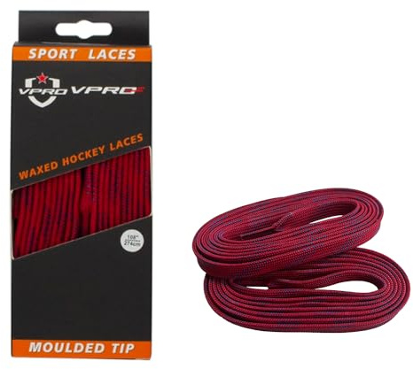 Ice hockey shoes with waxed anti-slip laces | Anti-slip | Freeze-resistant | Wear-resistant