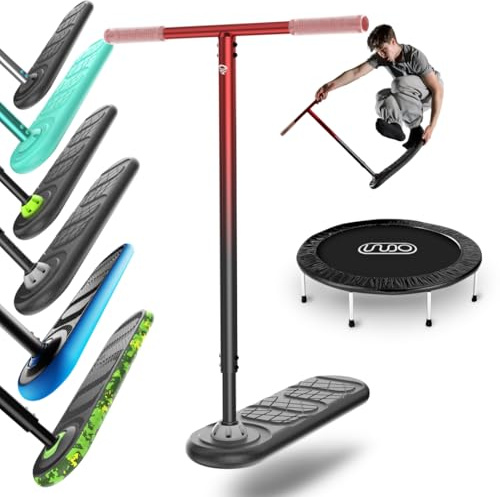 The Indo Trick Scooter – Fusion Tornado Trottinette Stunt pour adolescents, enfants et adultes – Pratique des tours professionnels – Intérieur et extérieur