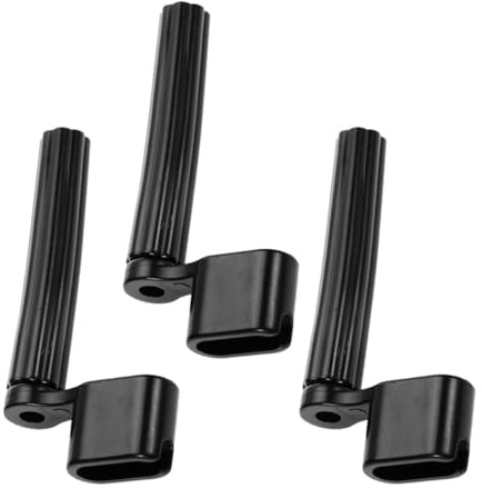 HANABASS Avvolgitore Per Corde Per Chitarra Manuale 3 Pezzi Impugnatura, Accessori Per La Riparazione Di Chitarre Elettriche, Banjo e Mandolino, Strumento Compatto Per Cambio Corde Rapido