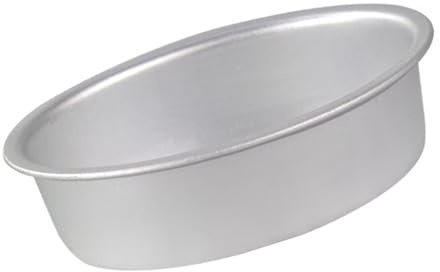 HINAYOSAN 10 st ovala kakformar i aluminium, non-stick ostformar