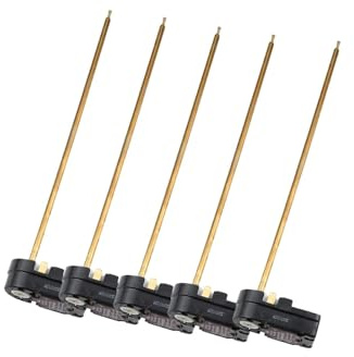 Vqxmhrpw Electric Hot Rod Heater,265 Mm For Water Heater Temperature Controller 37x70mm Cap 250V~25A(5pcs)