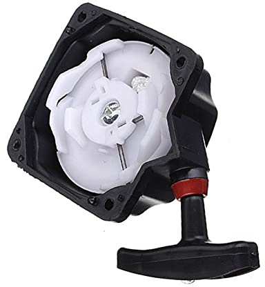 Qklyxr 80mm Hand Recoil Pull Starter Lawn Mower Brush Cutter Strimmer Lawnmower Start For 40-5 44-5 Lawn Mower Recoil Pull Starter Assembly