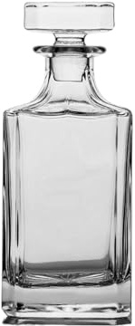 Carafe a Decanter Vin Carafe À Vin Carrée En Verre Avec Bouchon For Bar Domicile Décanter Liqueur