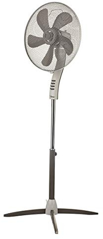 Bimar VP433 Ventilateur sur Pied avec Hauteur Réglable (max 138cm), Ventilateur sur Pied avec Sélecteur Vitesses, Hélice Ø 39 cm avec 5 Lames, Moteur à induction de 55W, Oscillation Dx-Sx 90°