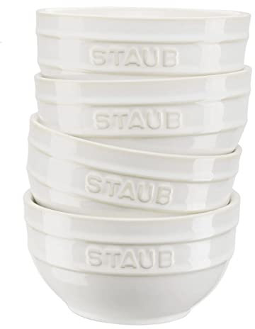 STAUB, Schalen 14 cm Set, 4-fach, rund, Ceramic By