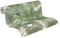 Livingwalls Papier peint DESIGNDROP - papier peint intissé préencollé aspect jungle en vert, blanc - 10,05m x 0,53m - papier peint floral avec feuilles de palmier - 784511