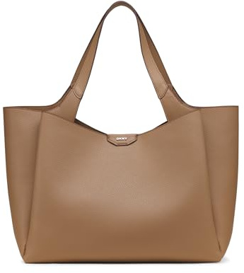 DKNY Willa Shopper Damen Cappuccino Groß mit Magnetverschluss