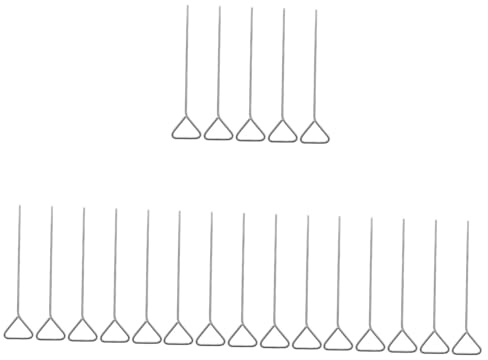 Alipis 4sets Stainless Steel Cell Spreaders Set for Laboratory Use Precision Spreading Tool for Agar Plates Easy to Clean and Reusable for Microbiology Experiments 5pcs*4