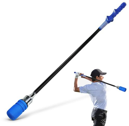 Aiuto Swing Golf | Impugnatura di allenamento da golf | Portatile Mezzo di movimento Attrezzature sportive per Viaggi All'aperto Campeggio Indoor Palestra Allenamento Giardino Pista Esercizio Famiglia