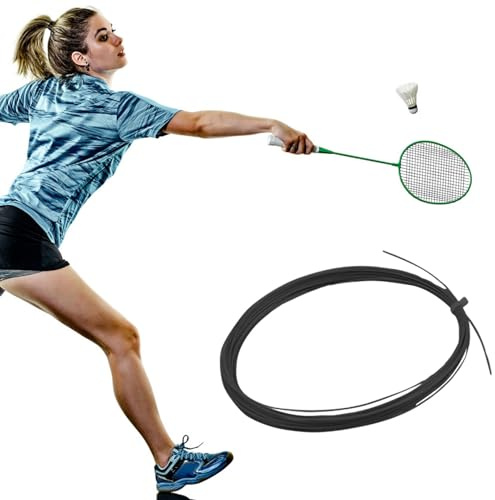 Racket sträng ersättning – 0,7 mm/22 GA tråd med hög flexibilitet