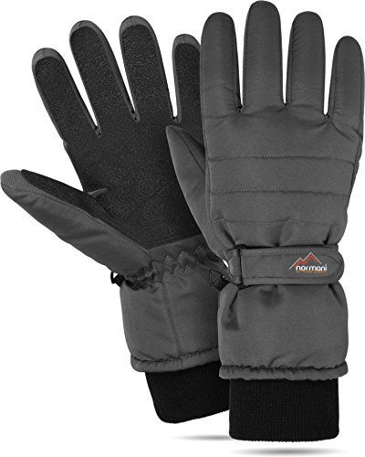 normani Winterhandschuhe 3M Thinsulate Fütterung wasserdicht Anthrazit M