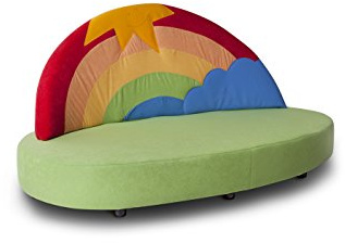 fitalia Kindersofa Regenbogen, Made in Germany!