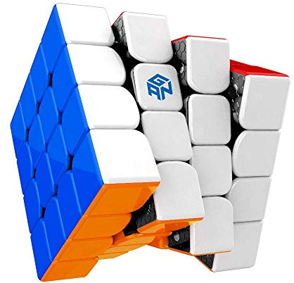 GAN 460 M Speedcube, 4 x 4 Speed Cube, Puzzle Toy, Stickerless