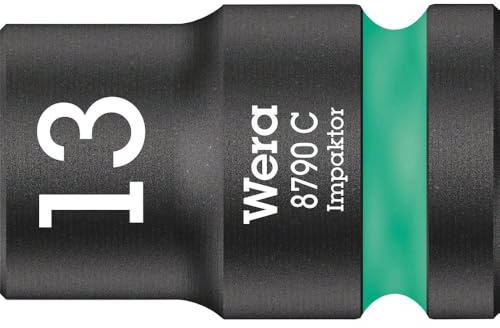 Wera 8790 C Impaktor Socket, 1/2 Drive, 13 mm, 05004570001