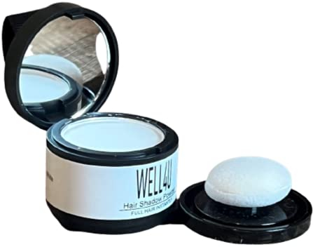 WELL4U - polvere di base per capelli - trucco per il cuoio capelluto / 11 colori - polvere di base impermeabile per donne e uomini - più mirata di spray correttore, penna correttore o vari correttori