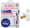 Bullfix Kit Universel Cheville Placo Charge Lourde Façon Molly, avec Vis en Plaque de Platre Creux, Cloisons Sèches, Murs à Colombage - Pack de 24 Fixations