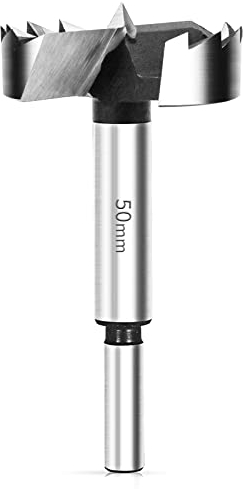 BAIDETS Forstnerbohrer 54mm - Forstner Bohrer für Holz, Forstner Bits mit Rundschaft, Zubehör Bohrmaschine