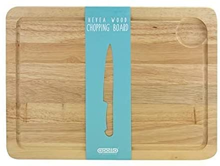 GREY LOOK Chef's Meat Chopping Board Food Prep Wooden Chopping Board 40cm x 30cm
