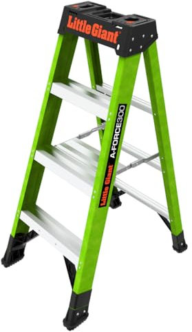 Little Giant A-Force300 4 ft Ladder with 5 in Spreader Step, 15794-001