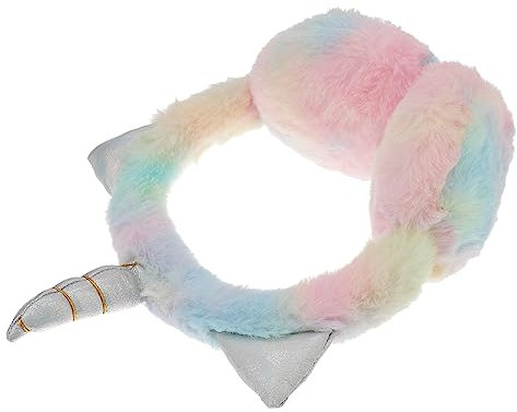 VALICLUD Einhorn-ohrenschützer Schnee Ohrenschützer Ohrenwärmer Bei Kaltem Wetter Süße Accessoires Verstellbare Ohrenwärmer Ohrenschützer Damen Winter Kopfhörer Liner Fräulein Plüsch Rosa